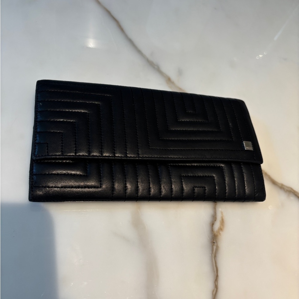 Black Quilted Wallet